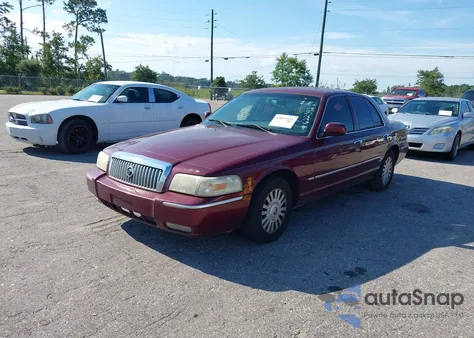 2007 Mercury Grand Marquis Ls z USA, uszkodzony, nr VIN 2MEFM75W87X622392